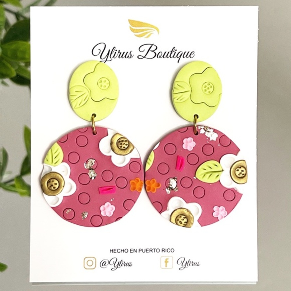 🌸✨New collection✨ 🌸Modern artisan earrings❤️
